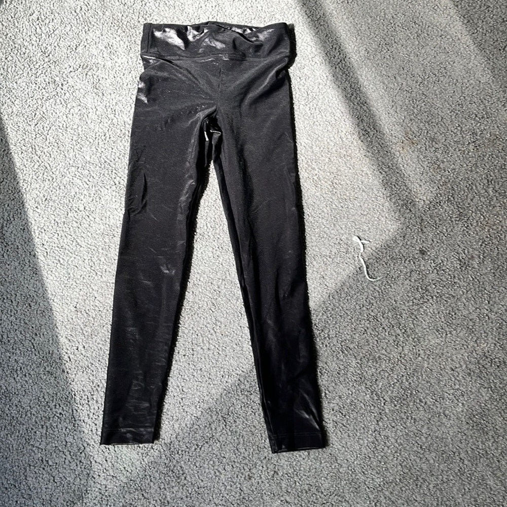Koral Lustrous High Rise Legging Black Metallic XS. Barely ever worn